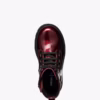 010093551alt5 Geox Bordeaux Leather Lace Ankle Boot